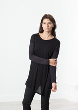 Load image into Gallery viewer, Laurier Tee in Black/Navy